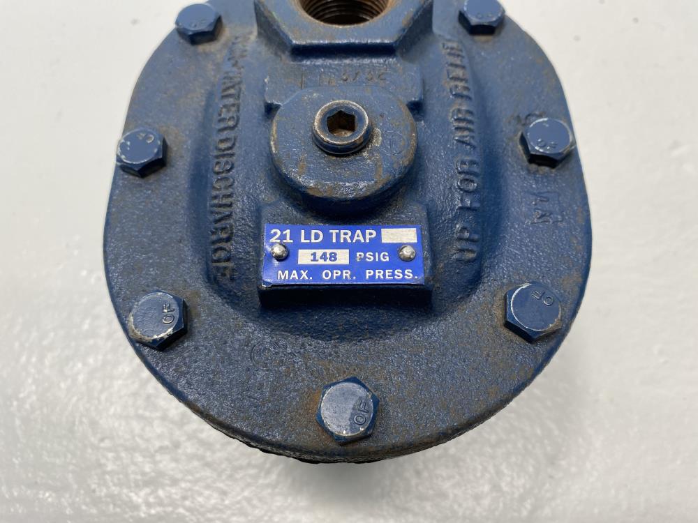 Armstrong 21 LD Steam Trap, 3/4" NPT, Carbon Steel, 148 PSIG